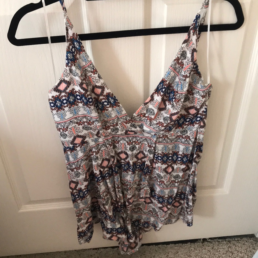 Patterned Romper - image 1